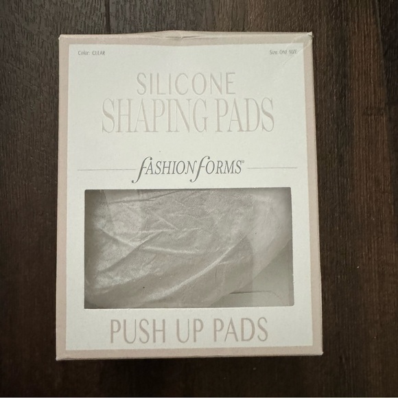 NWT SILICONE SHAPING PUSH UP PADS NORDSTROM - Picture 2 of 4